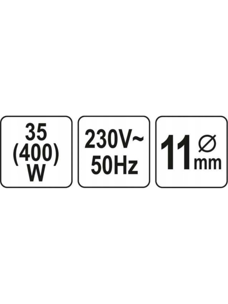 Пистолет термоклеящий YATO 11мм 35(400)Вт YT-82401 370282401 092 1