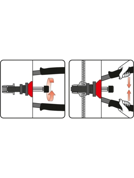 Заклепочник для резьбовых заклепок М3-М8 YATO YT-36112