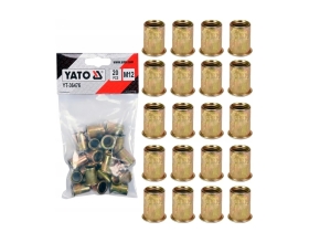 Резьбовая заклепка YATO сталь М12 20 шт YT-36476