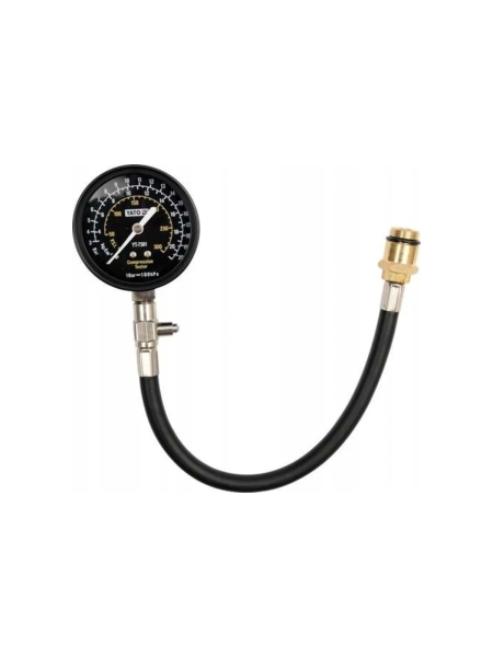 Компрессометр YATO max 21 бар, с гибким шлангом YT-7301