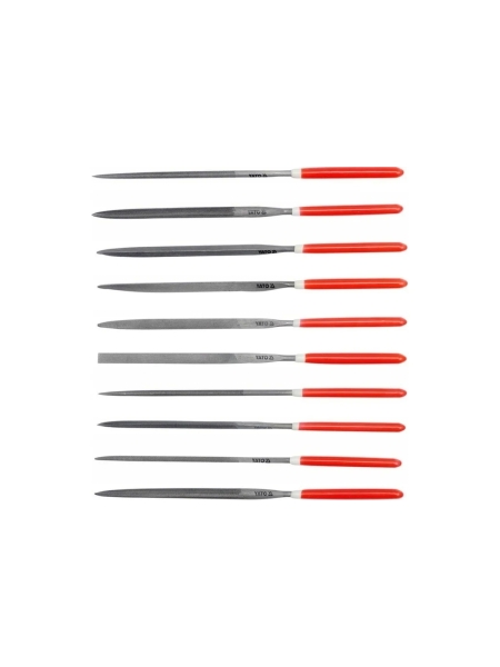 Набор надфилей YATO 140x65мм 10пр YT-6163 37146163 092 1