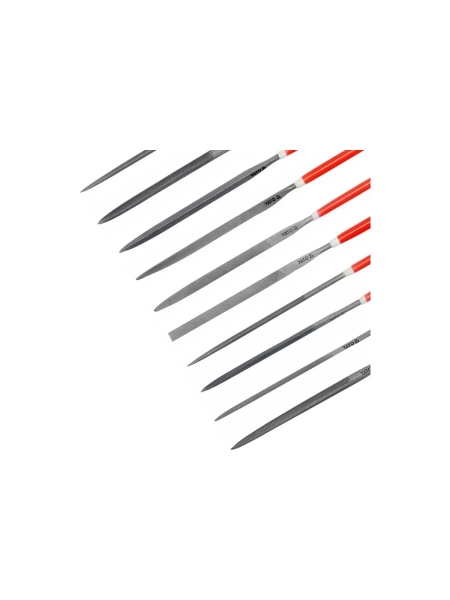 Набор надфилей YATO 140x65мм 10пр YT-6163 37146163 092 1