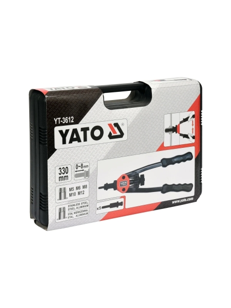 Заклеп. для резьбовых заклепок YATO М5-М12 YT-3612 39493612 092 1