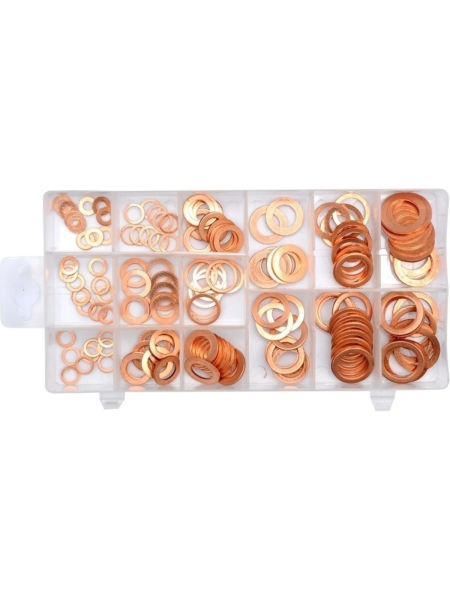 Набор медных колец YATO 150 шт. YT-06871