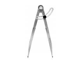 Разметочный циркуль YATO с фиксатором, 200 мм YT-72101