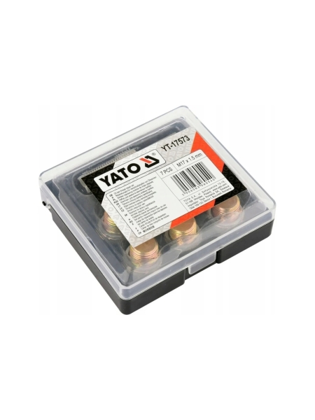 Набор для ремонта масляных пробок YATO М17x1,5мм YT-17573