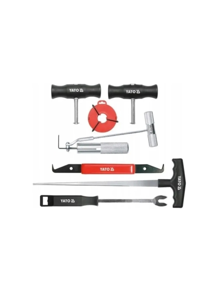 Комплект для демонтажа лобовых стекол YATO 7пр YT-0845