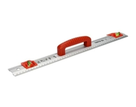 Линейка столярная YATO 500мм, алюминиевая, 2 глазка, с ручкой YT-70713