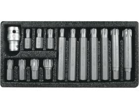 Набор бит RIBE (15 шт; 1/2; М6-М14) YATO YT-0419
