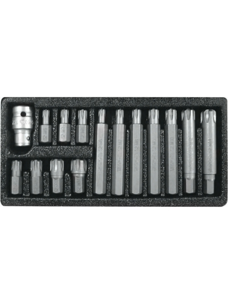 Набор бит RIBE (15 шт; 1/2; М6-М14) YATO YT-0419