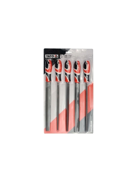 Набор напильников по металлу YATO 5 шт. YT-6239 37146239 092 1