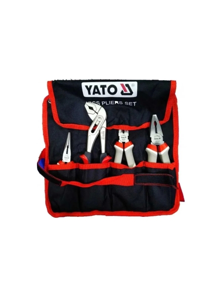 Набор шарнирногубцевого инструмента YATO 4 предмета YT-39619 369539619 092 1