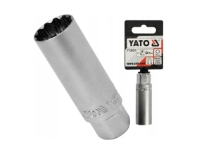Головка свечная магнитная (16 мм; 3/8") YATO YT-38511