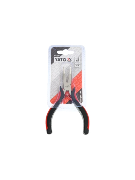Изогнутые тонкогубцы YATO 115мм YT-2084