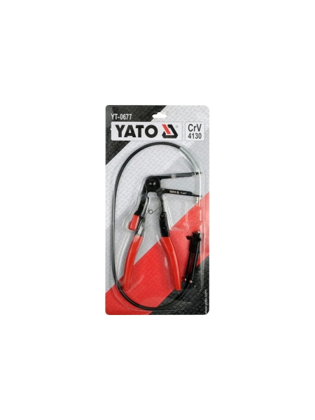 Щипцы YATO к зажимным хомутам с тросиком YT-0677 37150677 092 1