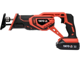 Аккумуляторная сабельная пила YATO 18 В + 1 аккумулятор YT-82814 370082814 092 1