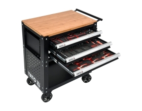 Инструментальная тележка с набором ложементов YATO YT-55280 162 предмета 396255280 092 1