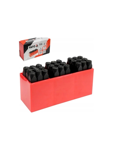 Клейма буквенные YATO 27пр-8мм YT-6863 37146863 092 1