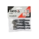 Набор зубил 4 предмета для пневматического молотка YATO YT-09901