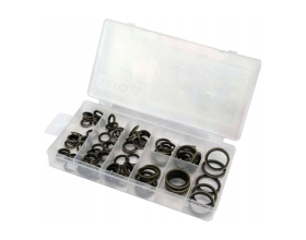 Набор металлорезиновых шайб 90 шт, пластиковый кейс YATO YT-068581