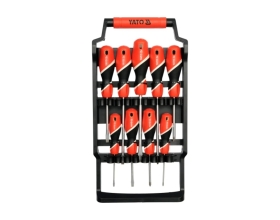 Набор отверток YATO 9 предметов, пластиковая стойка YT-25968