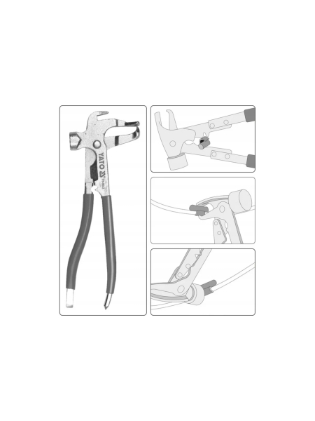 Щипцы YATO для балансировки колеc YT-0643 36950643 092 1