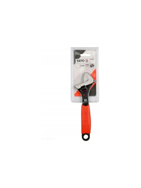 Ключ разводной YATO 150мм с обрезиненной руч. YT-2170 37132170 092 1