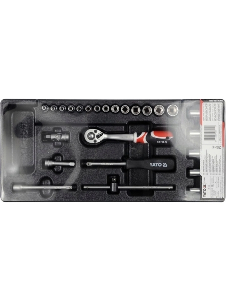 Ложемент YATO для выдв. ящика/торц. гол. 25пр YT-5541 39655541 092 1