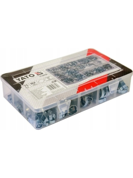 Хомуты для шлангов с двумя ушками YATO YT-06784