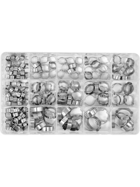 Хомуты для шлангов с двумя ушками YATO YT-06784