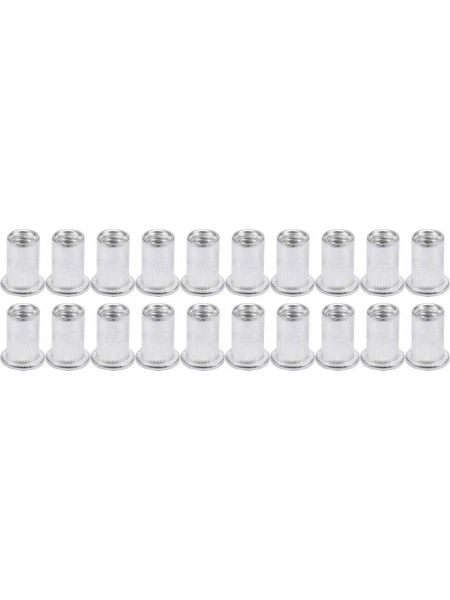 Алюминиевые резьбовые заклепки YATO М6 20 шт. YT-36454