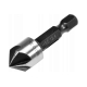 Зенкер конический 12.4 мм, HEX YATO YT-44724