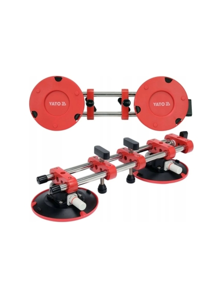 Регулятор зазора плитки с двумя присосками YATO YT-37210