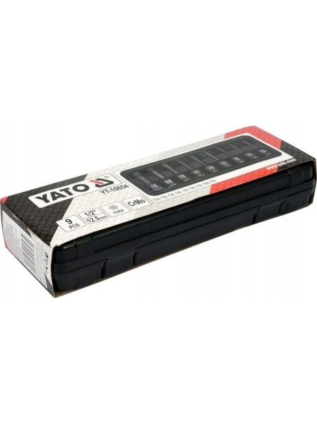 Набор торцевых ударных ключей YATO 1/2" Torx Т20-Т70 9 предметов YT-10654