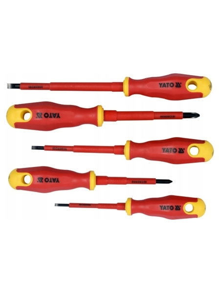Набор диэлектрических отверток YATO 5шт. YT-2827
