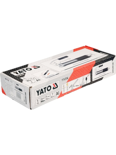 Шприц для консистентной смазки YATO 500см YT-0704