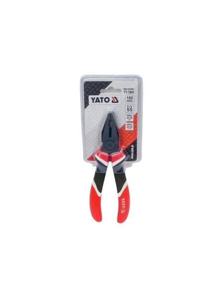 Плоскогубцы универсальные YATO 180мм CRV YT-1941 37141941 092 1