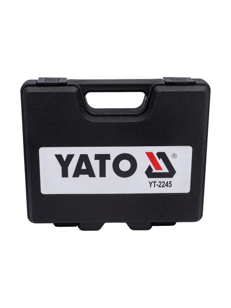 Пассатижи для обжима и зачистки проводов в наборе YATO 6 предметов (пластиковый кейс) YT-2245
