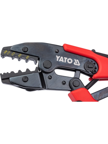 Пассатижи для обжима и зачистки проводов в наборе YATO 6 предметов (пластиковый кейс) YT-2245