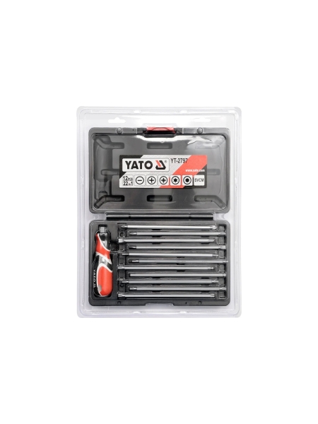 Набор отвёрток для точных работ YATO 22в0 YT-2797