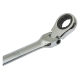 Комбинированный ключ с трещоткой и шарниром, 18 мм YATO YT-1684