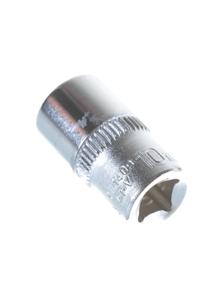 Головка торцовая 1/4 CV короткая 10мм YATO YT-1409