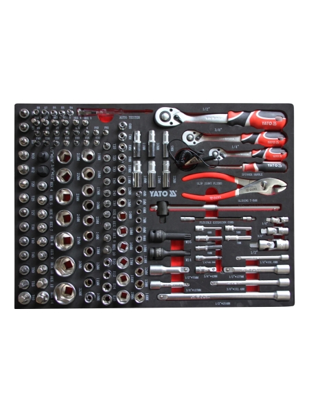 Набор инструмента в ложементе YATO YT-55294T1 139 предметов 39655294 1092 1