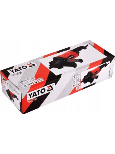 Углошлифовальная машина YATO 2400Вт 230мм YT-82105 370282105 092 1