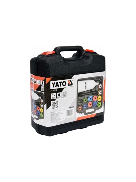 Комплект для доливки моторного масла 15 предметов YATO YT-06919