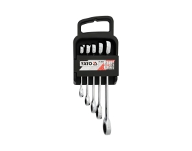 Набор накидных ключей с трещоткой YATO 5пр YT-5038