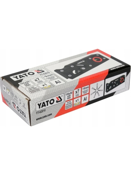 Столярный рубанок для снятия фасок YATO с 7 ножами YT-62910