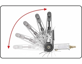 Ленточная пневмошлифмашина YATO 20x520мм YT-09742