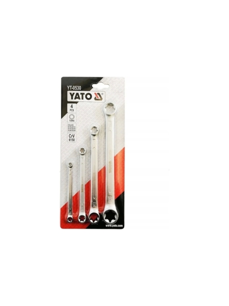 Набор накидных ключей YATO ТОRХ Е6-Е24 4шт. YT-0530 37140530 092 1