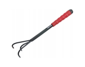 Культиватор YATO 420 мм, углеродистая сталь, пластиковая ручка YT-8868